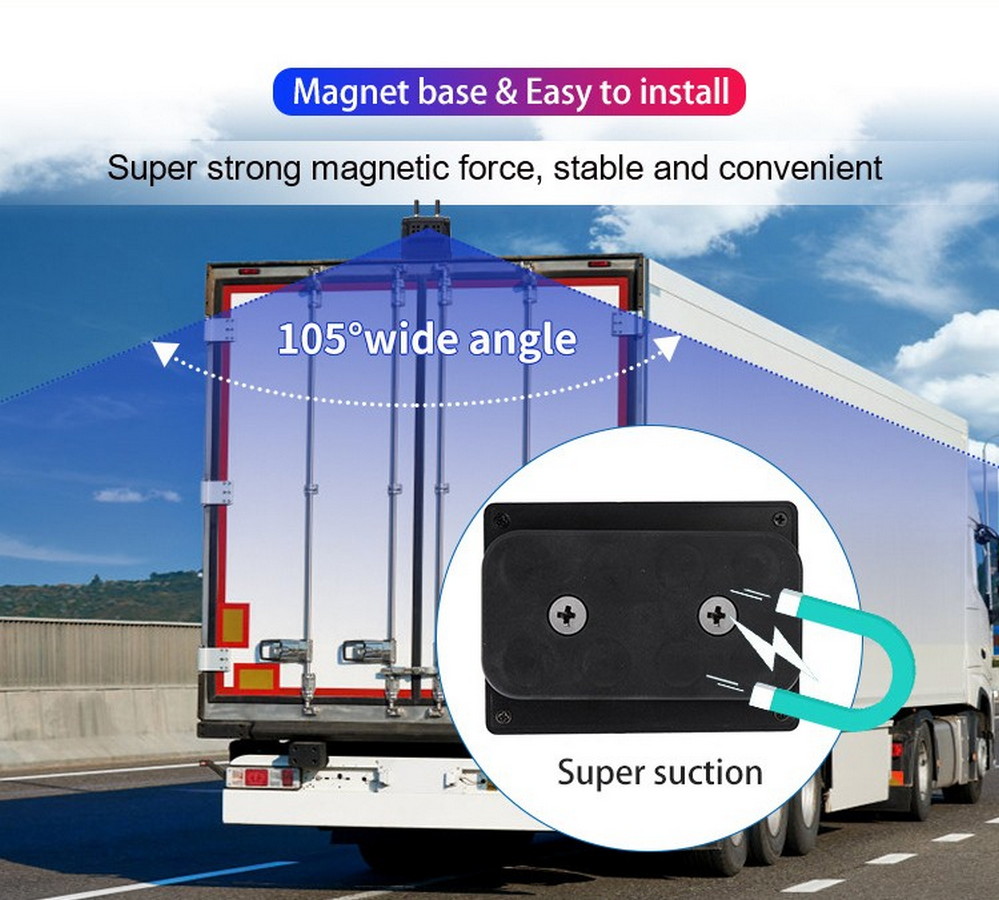 wifi kamera med magnet til varebil
