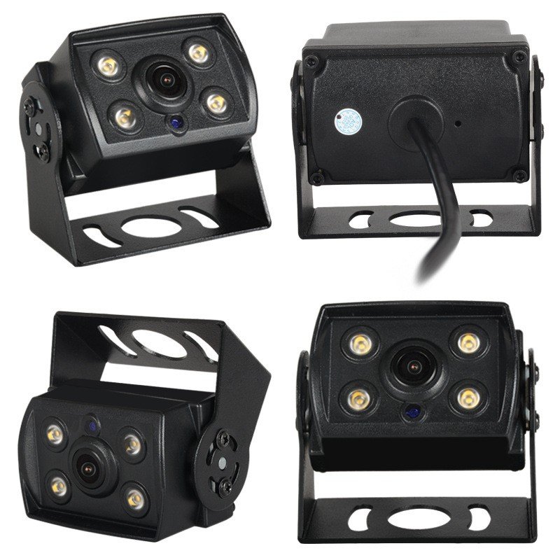vandtæt ip67 kamera til lastbil + 4 LED-blitz