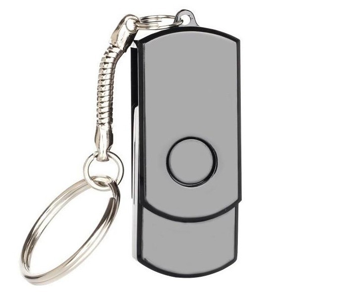Spionkamera i en USB-nøgle (flashdrev) med HD-video + lydoptagelse