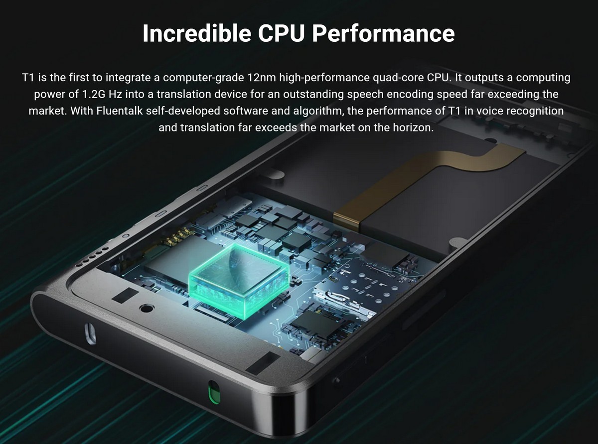 cpu-processor kraftfuld oversætter