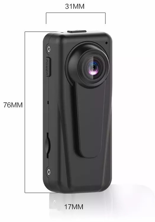 Miniature full HD videokamera