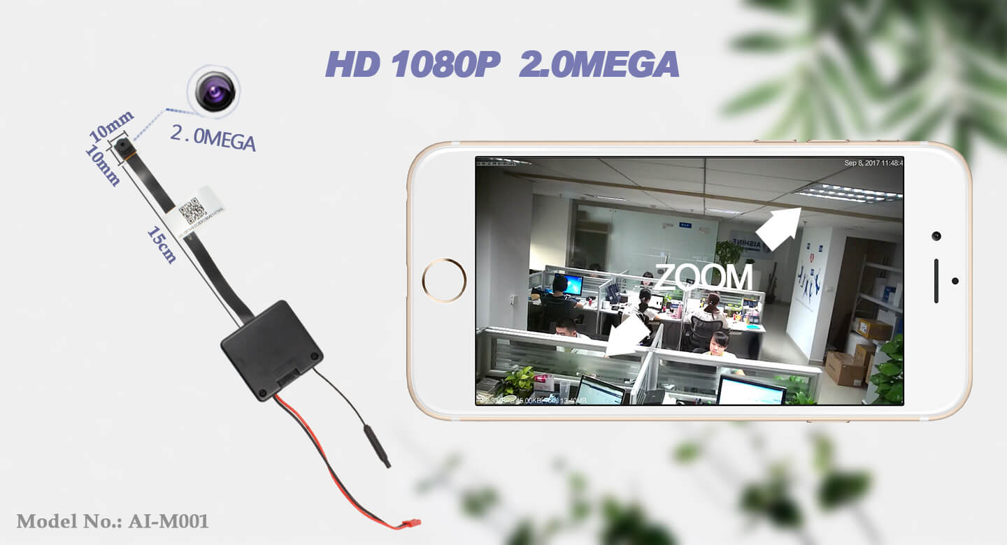 miniature Full HD kamera med wifi