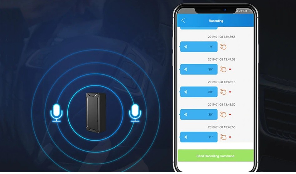 stemmeoptagelse gps locator