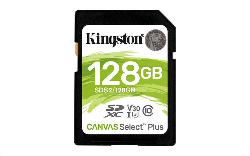 lærred 128 gb kingston - hukommelseskort
