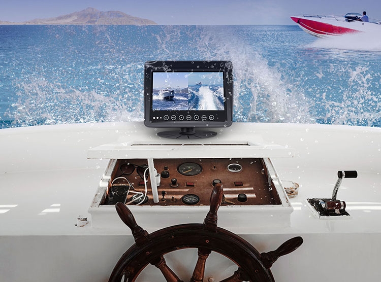 monitor på yachtskib båd vandtæt