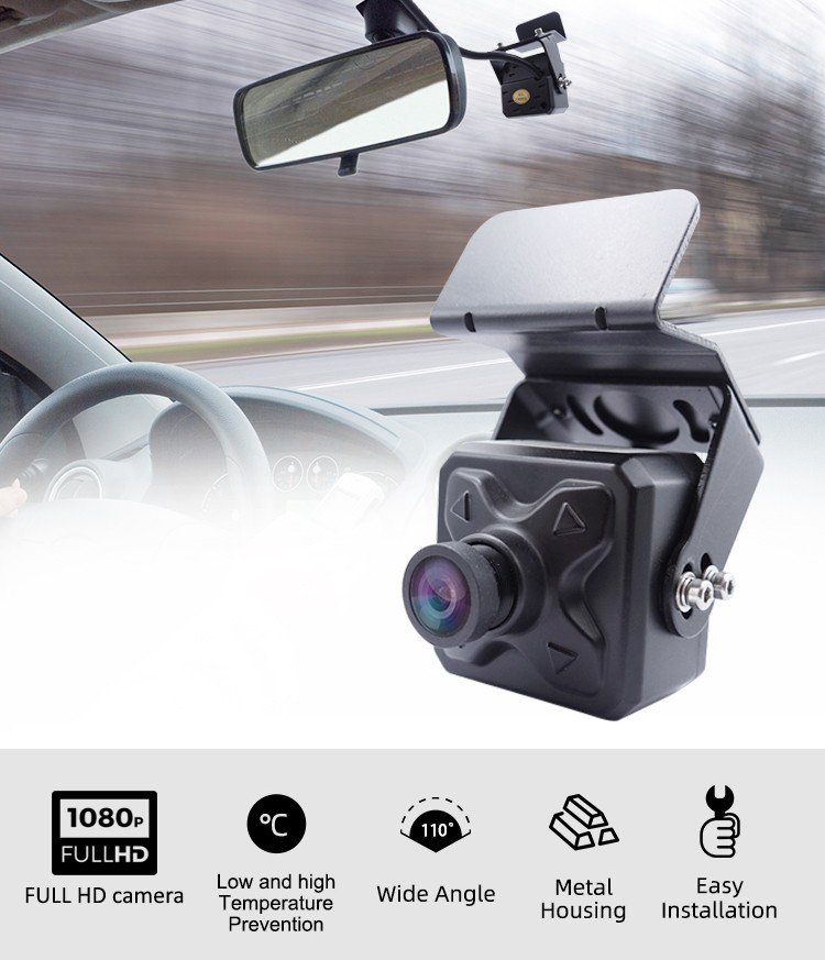 Interiør FULL HD bilkamera AHD 3,6 mm objektiv