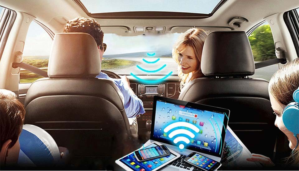 Wifi internet i køretøjet - 4G HOTSPOT profio x6