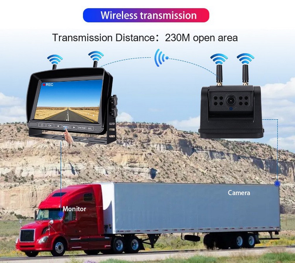 Wi-Fi transmission bagsæt - Wi-Fi signal op til 200 meter + batteri med magnet