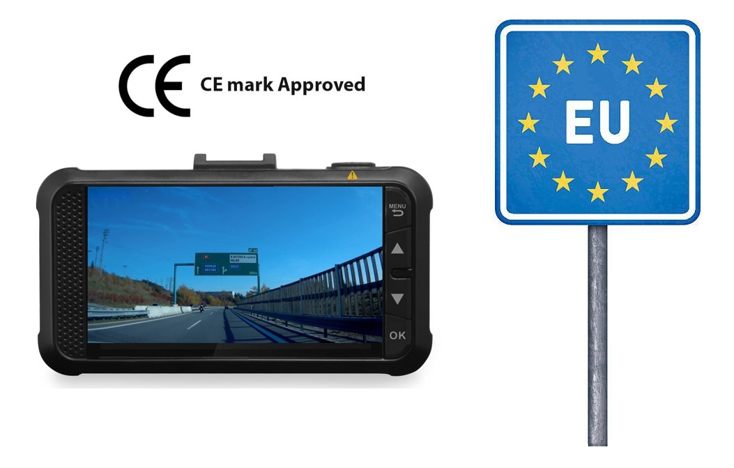 Certificeret CE bilkamera til EU - bilkameraer